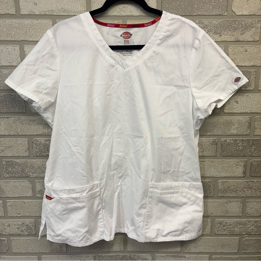 Dickies Short Sleeve Everyday Scrubs with Pockets Size XL
